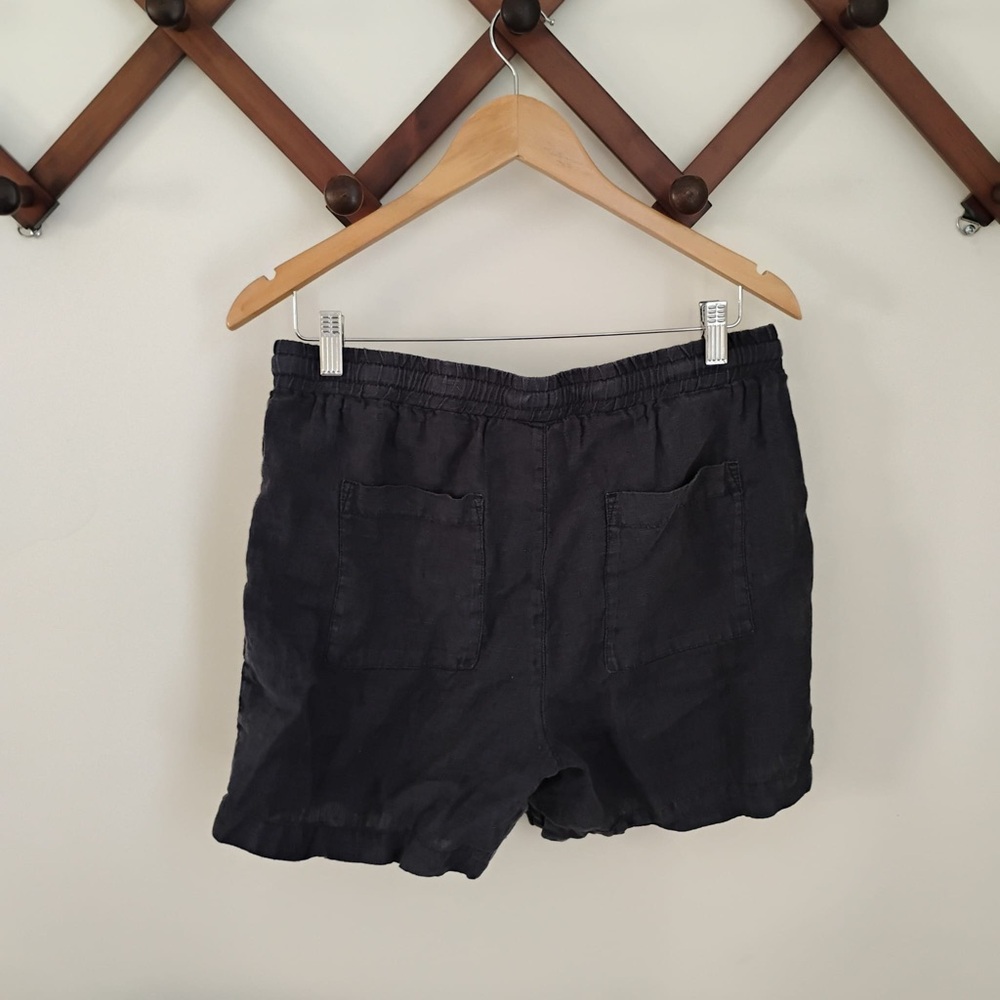 Roots Gray blue Textured Shorts